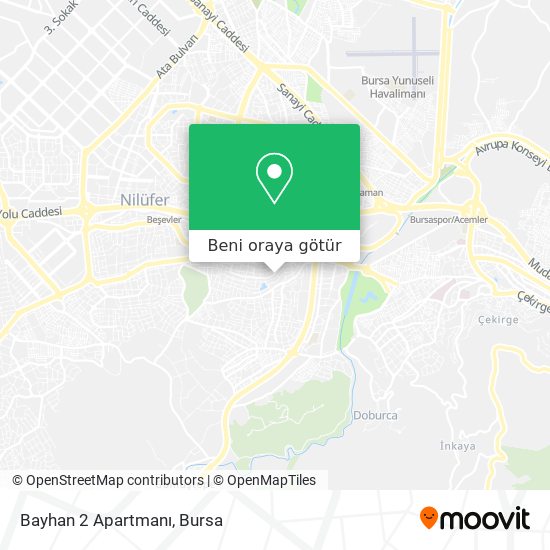 Bayhan 2 Apartmanı harita