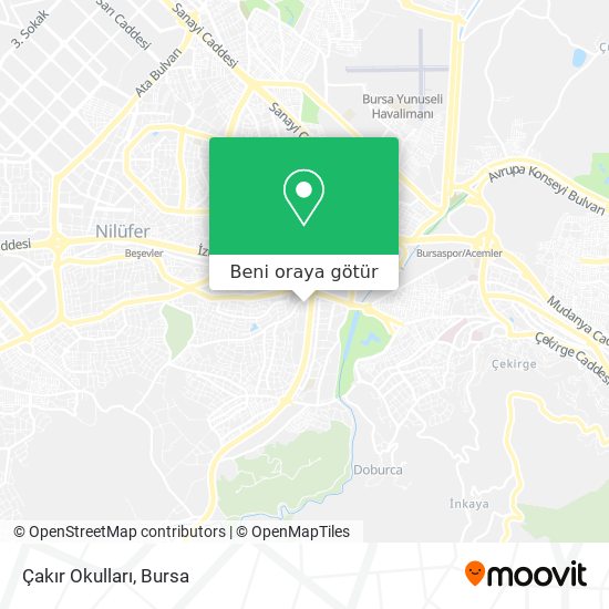 Çakır Okulları harita