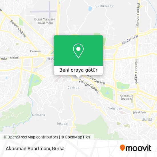 Akosman Apartmanı harita