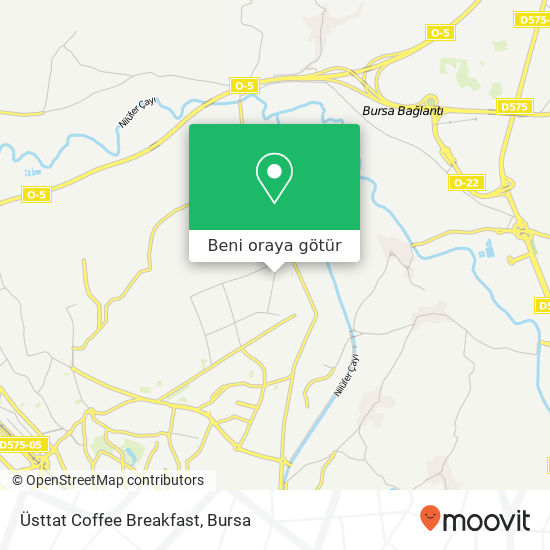 Üsttat Coffee Breakfast harita