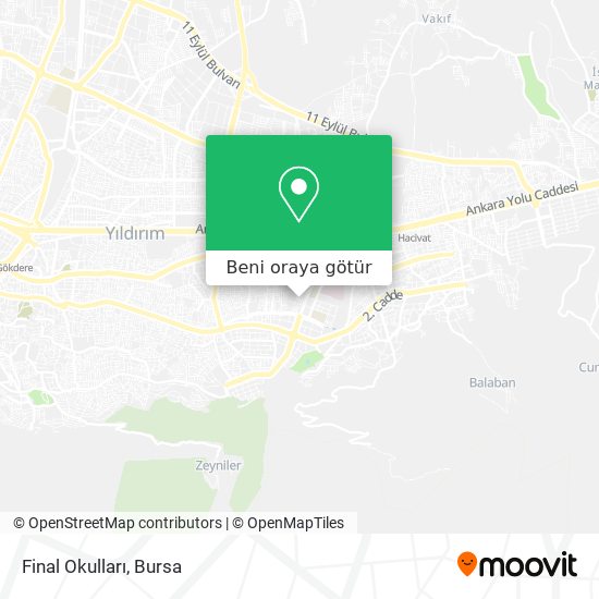 Final Okulları harita