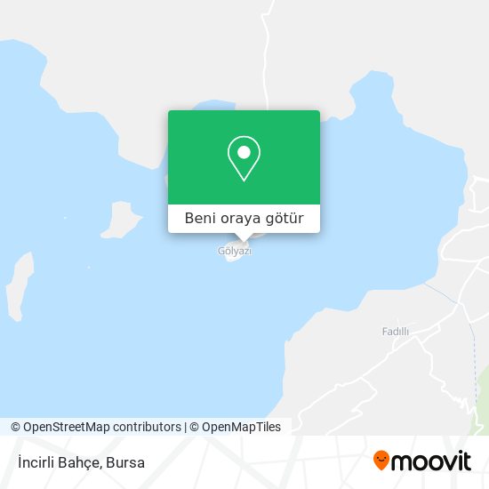 İncirli Bahçe harita