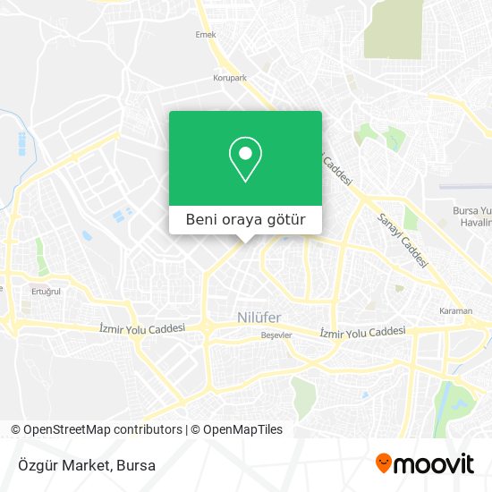Özgür Market harita