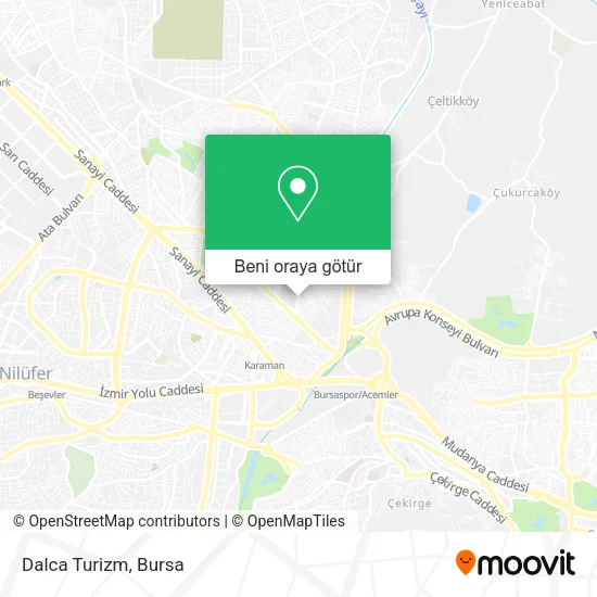 Dalca Turizm harita