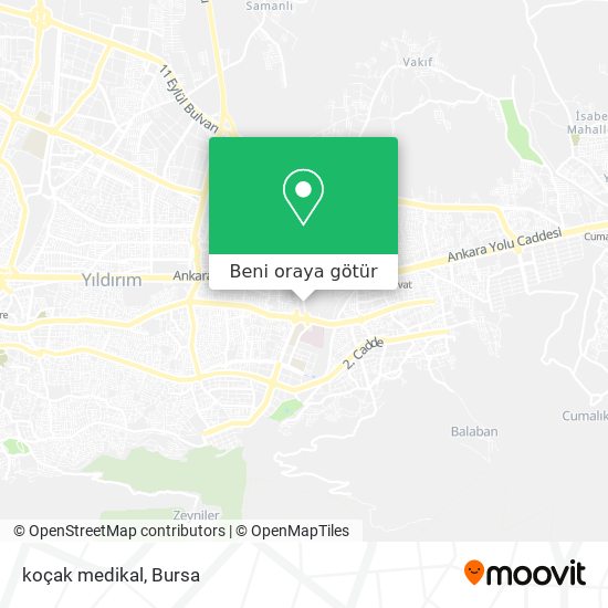 koçak medikal harita