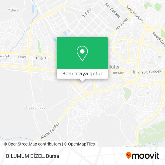 BİLUMUM DİZEL harita