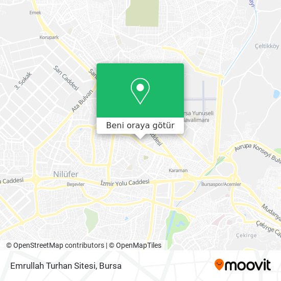Emrullah Turhan Sitesi harita