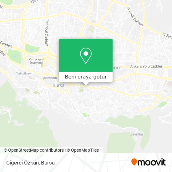 Ciğerci Özkan harita