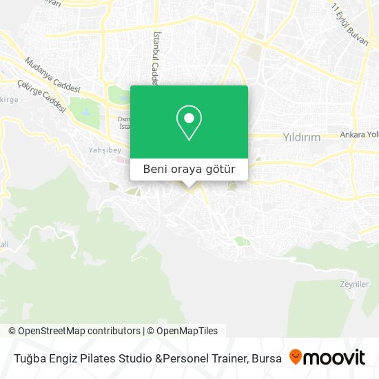 Tuğba Engiz Pilates Studio &Personel Trainer harita