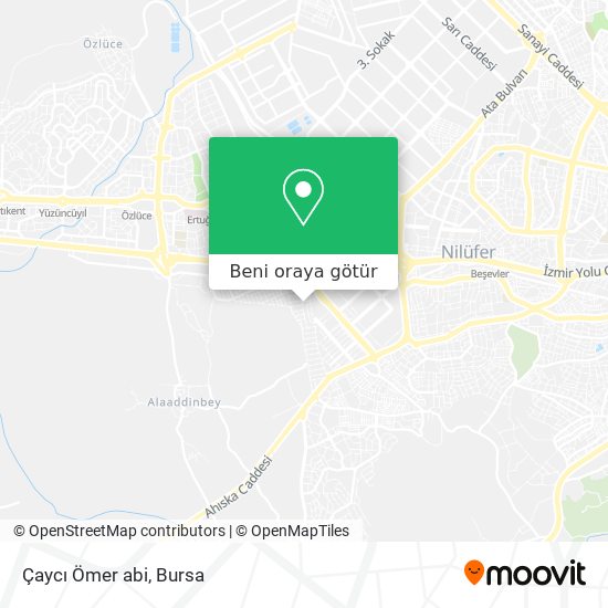 Çaycı Ömer abi harita