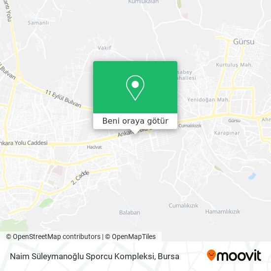 Naim Süleymanoğlu Sporcu Kompleksi harita