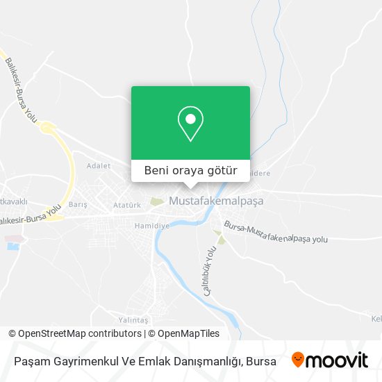 Paşam Gayrimenkul Ve Emlak Danışmanlığı harita