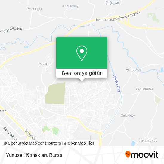 Yunuseli Konakları harita