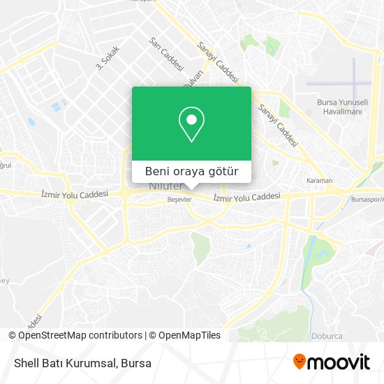 Shell Batı Kurumsal harita