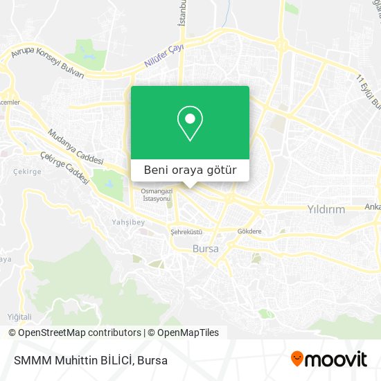 SMMM Muhittin BİLİCİ harita