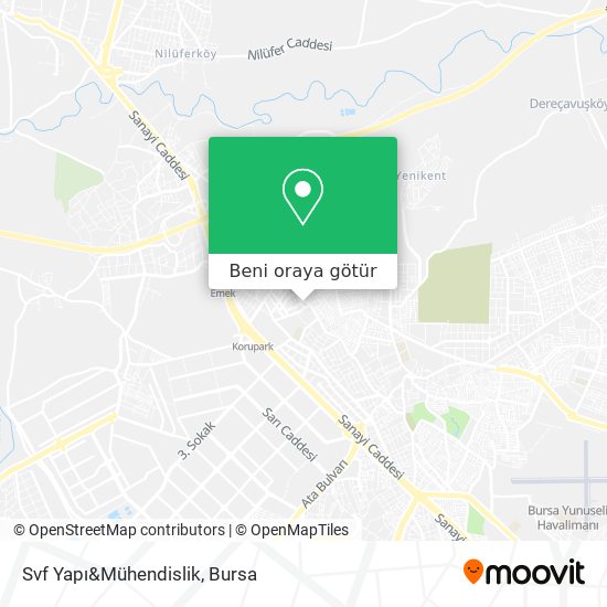 Svf Yapı&Mühendislik harita