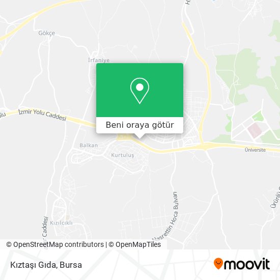 Kıztaşı Gıda harita