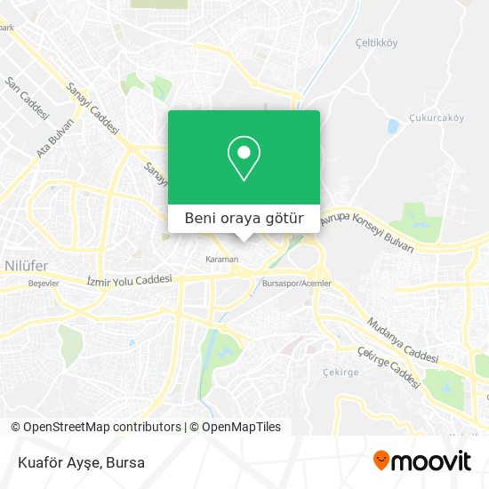 Kuaför Ayşe harita