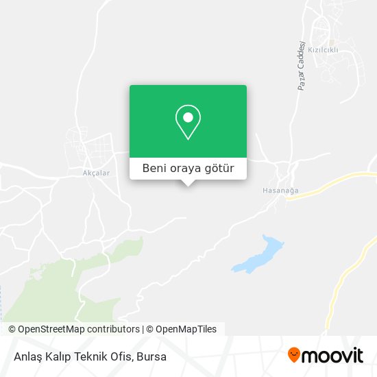 Anlaş Kalıp  Teknik Ofis harita