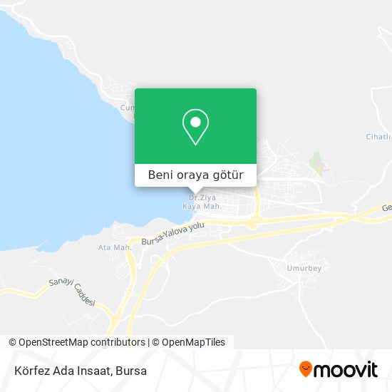 Körfez Ada Insaat harita