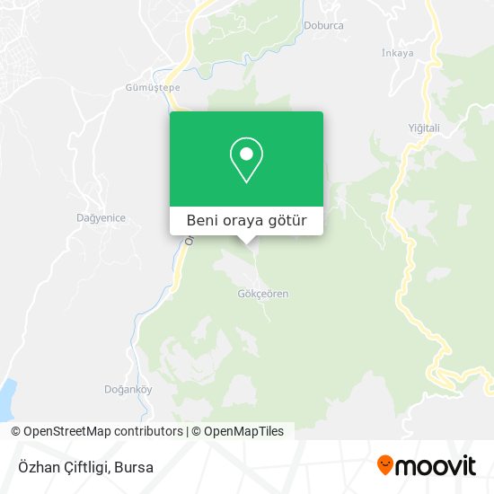 Özhan Çiftligi harita