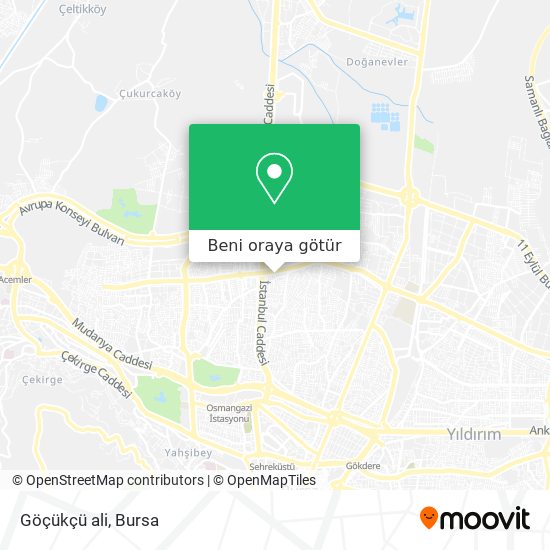 Göçükçü ali harita