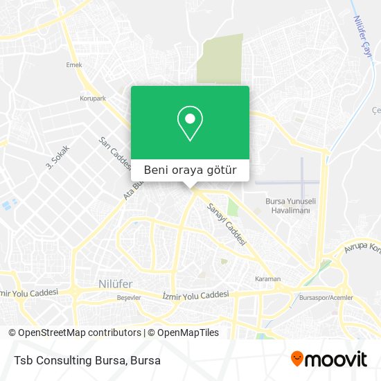 Tsb Consulting Bursa harita