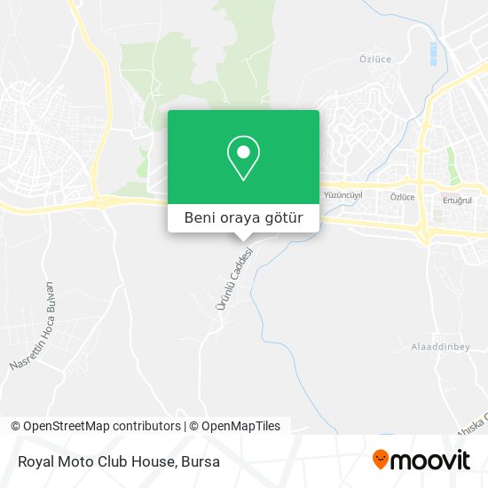 Royal Moto Club House harita