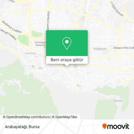 Arabayatağı harita