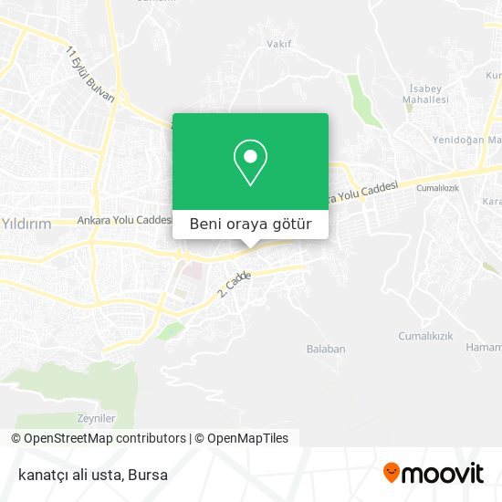 kanatçı ali usta harita