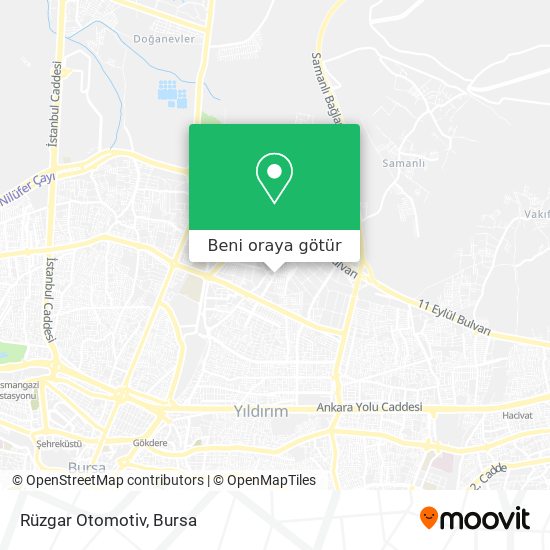 Rüzgar Otomotiv harita
