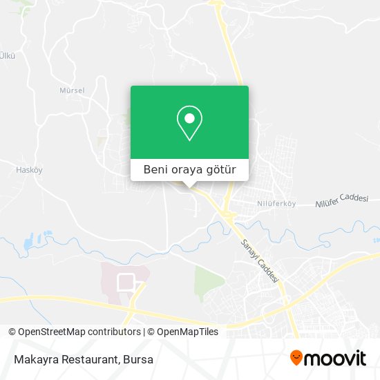 Makayra Restaurant harita