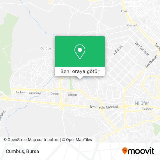 Cümbüş harita