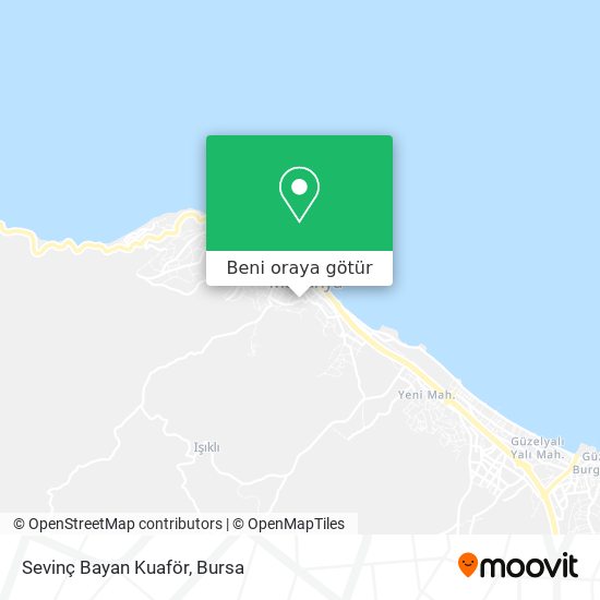 Sevinç Bayan Kuaför harita