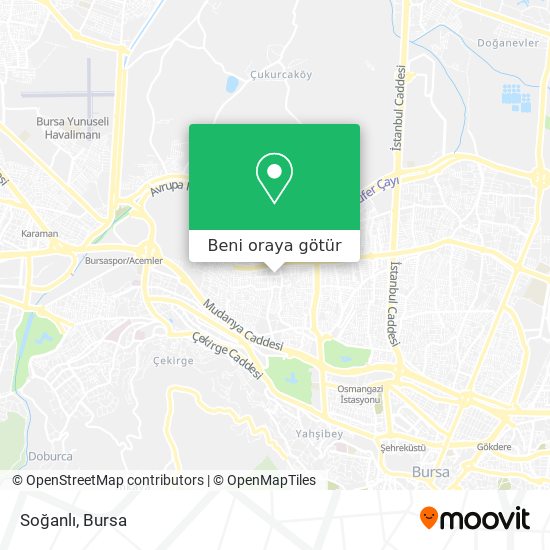 Soğanlı harita