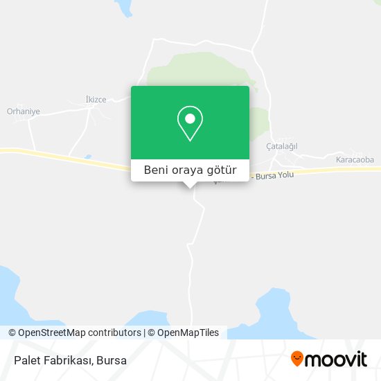 Palet Fabrikası harita