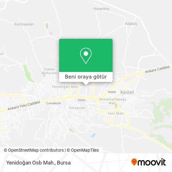 Yenidoğan Osb Mah. harita