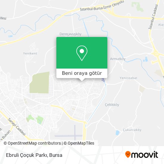 Ebruli Çoçuk Parkı harita