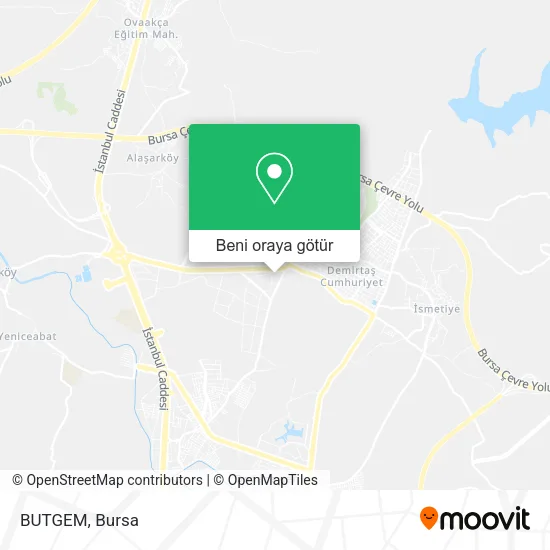 BUTGEM harita