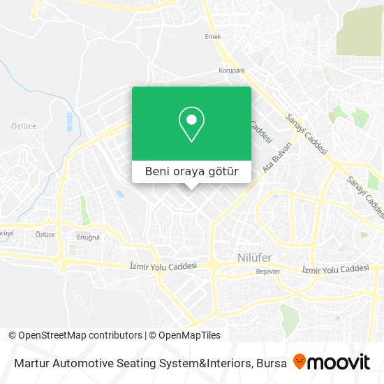 Martur Automotive Seating System&Interiors harita