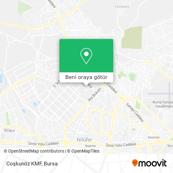 Coşkunöz KMF harita