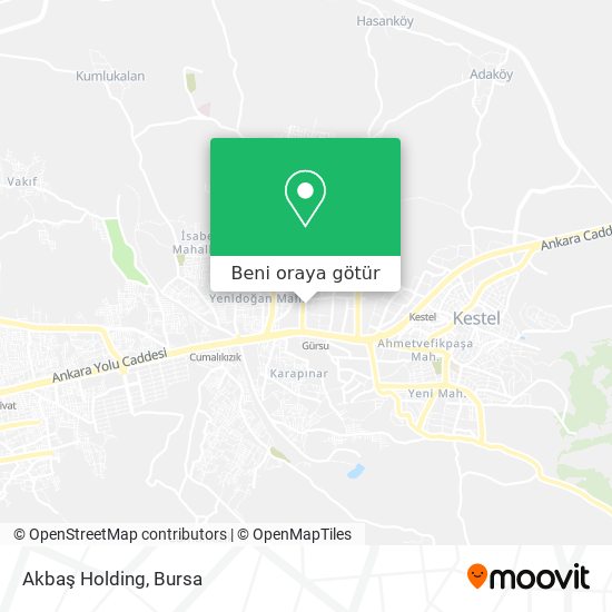 Akbaş Holding harita