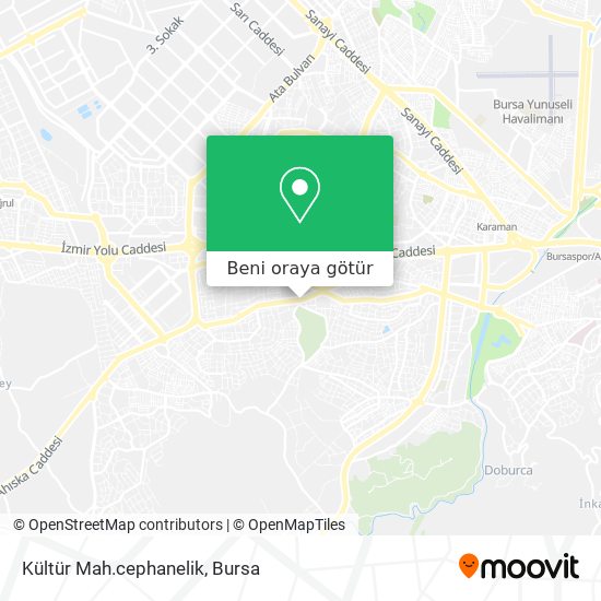 Kültür Mah.cephanelik harita