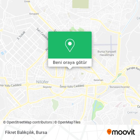 Fikret Balıkçılık harita