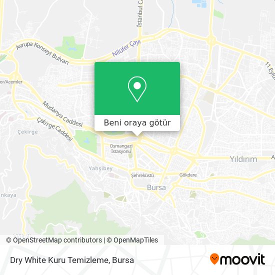 Dry White Kuru Temizleme harita