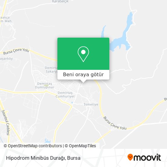 Hipodrom Minibüs Durağı harita