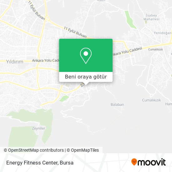 Energy Fitness Center harita