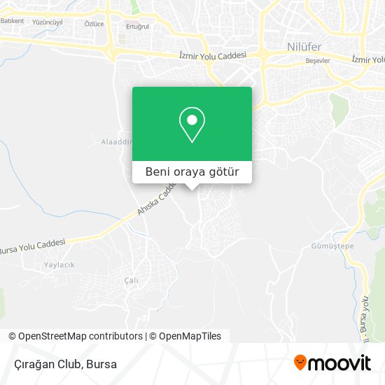 Çırağan Club harita