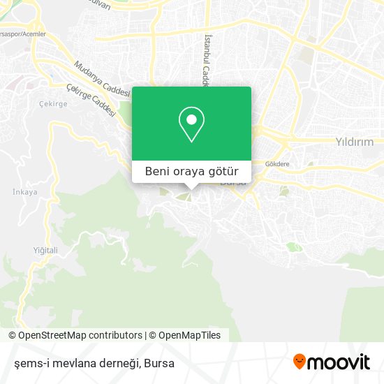 şems-i mevlana derneği harita