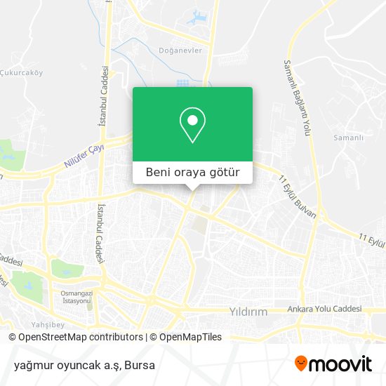 yağmur oyuncak a.ş harita